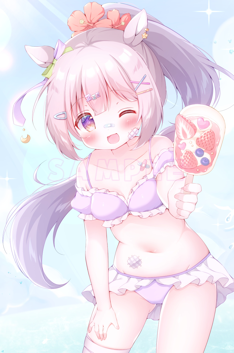 This is a pixiv picture whose title is 夢眠ゆらめさんお誕生日2024.