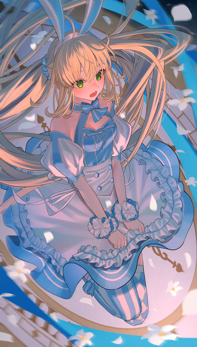 This is a pixiv picture whose title is 🐇🐇.