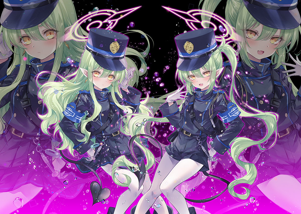 This is a pixiv picture whose title is 💚🚂💚橘ヒカリ＆橘ノゾミ.