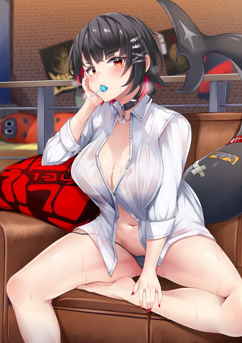 This is a pixiv picture whose title is リンちゃんの部屋に遊びにきたエレン.
