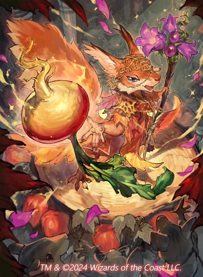 This is a pixiv picture whose title is ジック：ザ・ギャザリング『根花のヘイゼル』.