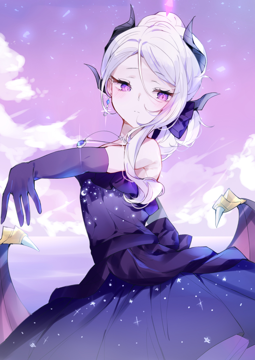 This is a pixiv picture whose title is ドレスヒナ🎹👗.