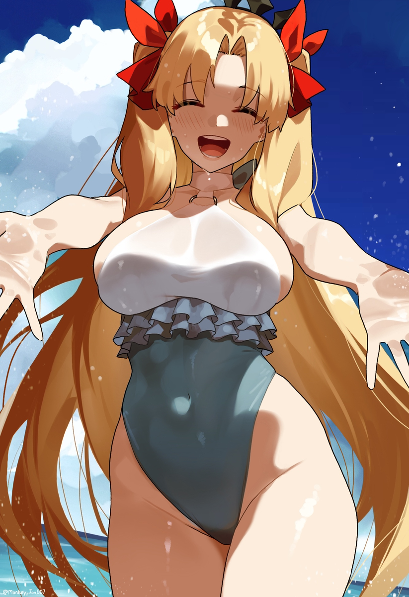 This is a pixiv picture whose title is Summer Ereshkigal!!!.