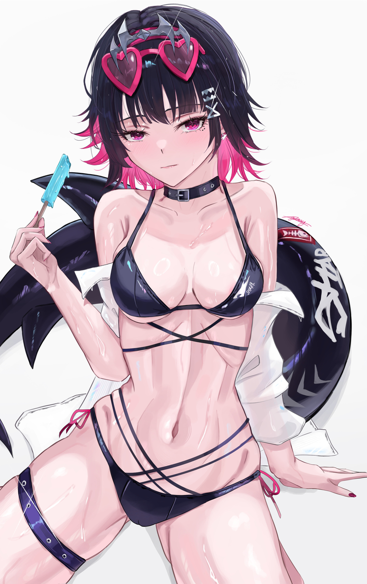 This is a pixiv picture whose title is 水着エレン.