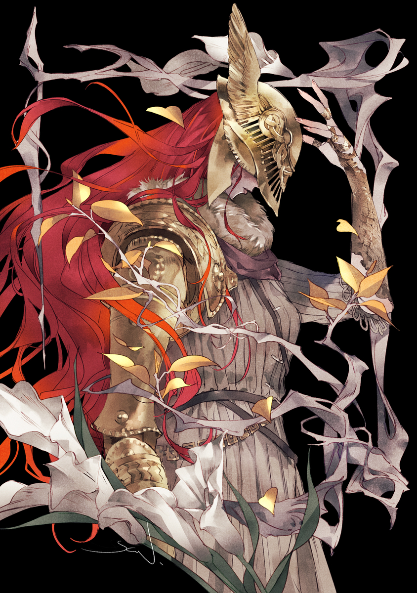 This is a pixiv picture whose title is Blade of Miquella.