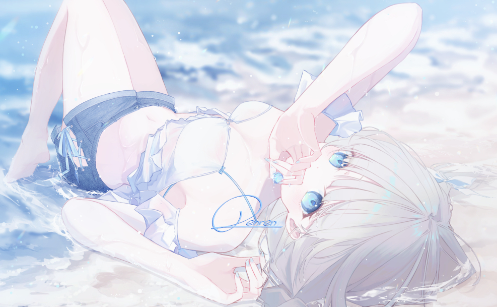 This is a pixiv picture whose title is ˚･💙 ・˚。.
