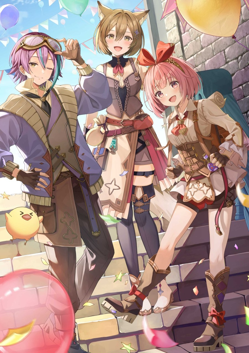 This is a pixiv picture whose title is キラピピ★キラピカ.