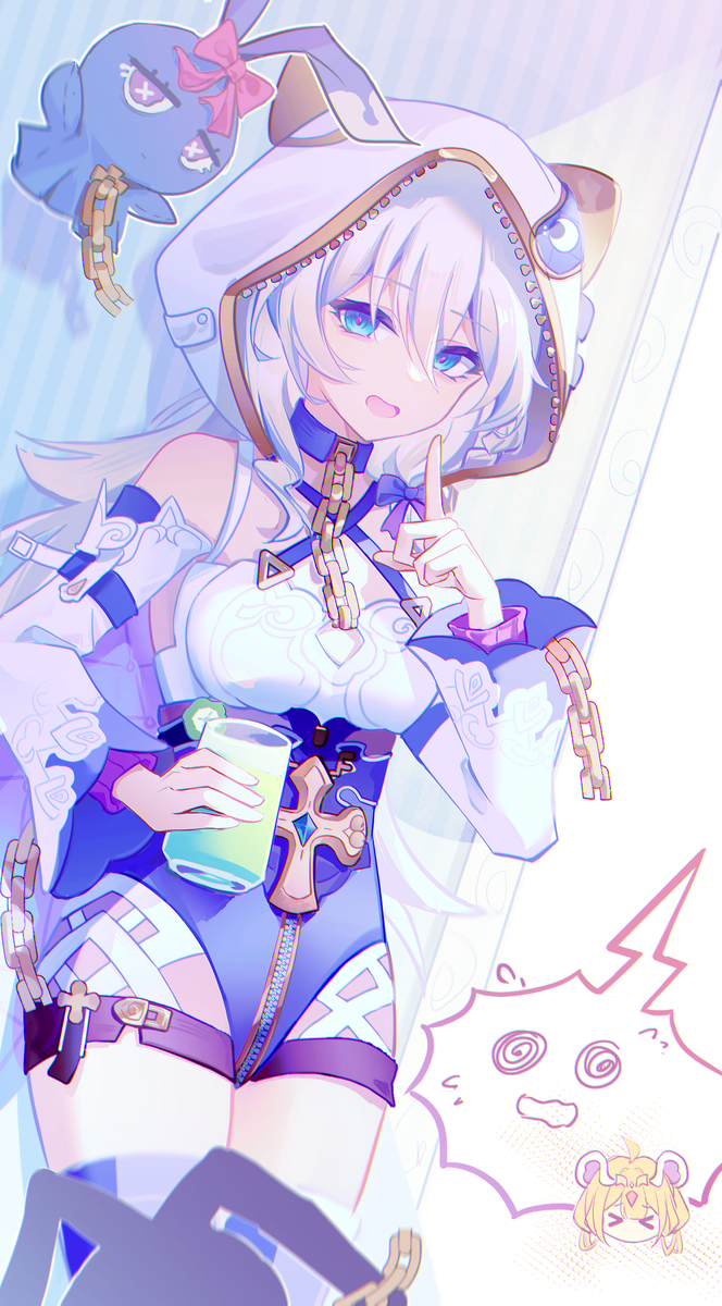 This is a pixiv picture whose title is 《擅长逃班的主教大人》.