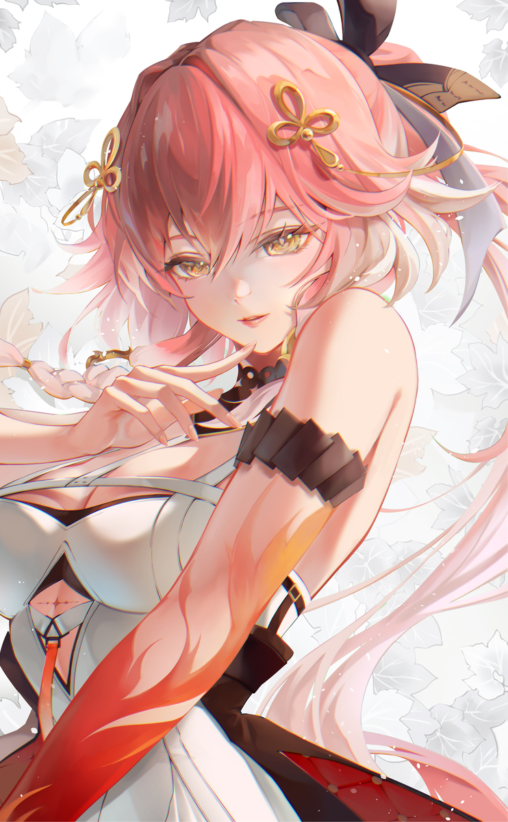 This is a pixiv picture whose title is 長離.