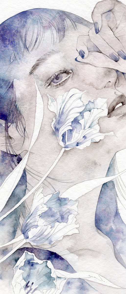 This is a pixiv picture whose title is 水雲（すいうん）.