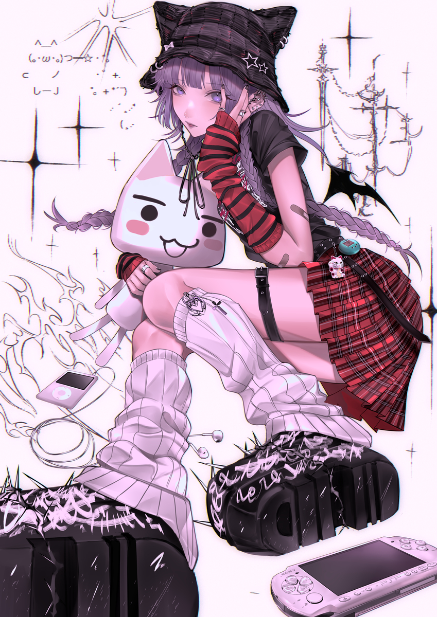 This is a pixiv picture whose title is 2000.