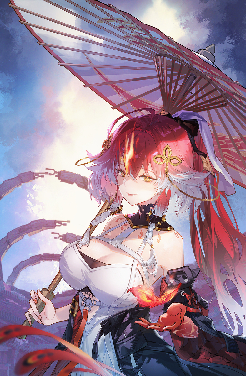 This is a pixiv picture whose title is 长侯待君至，此生不问离.