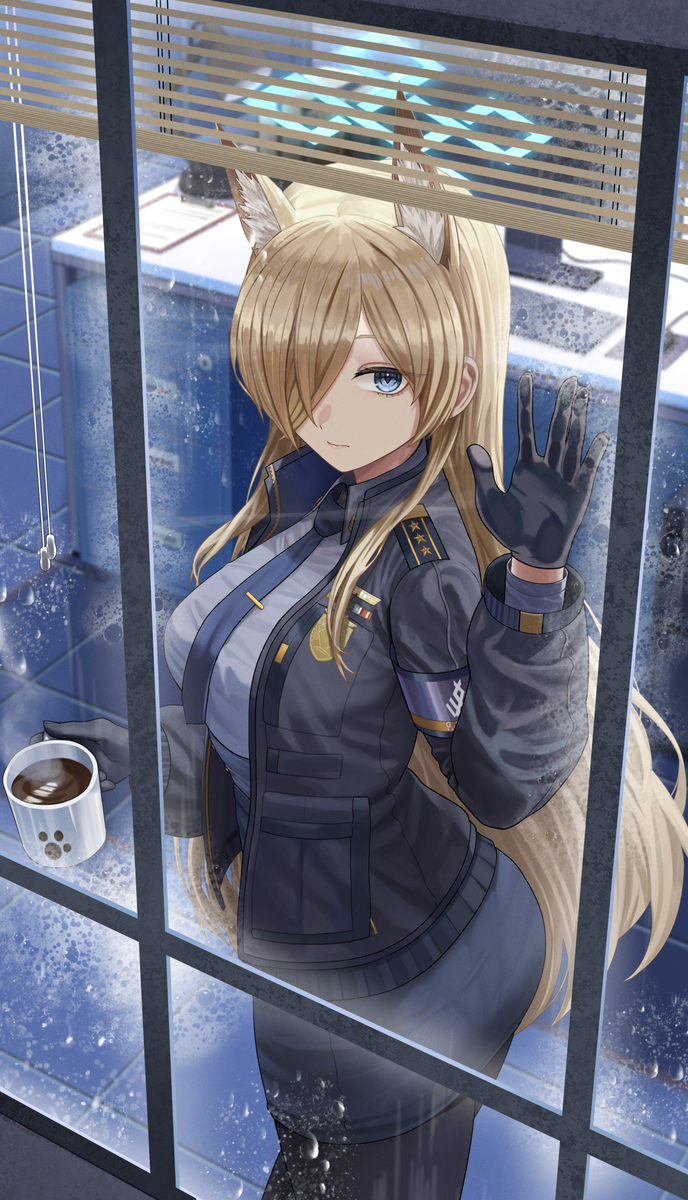 This is a pixiv picture whose title is 49日目, 尾刃カンナ.