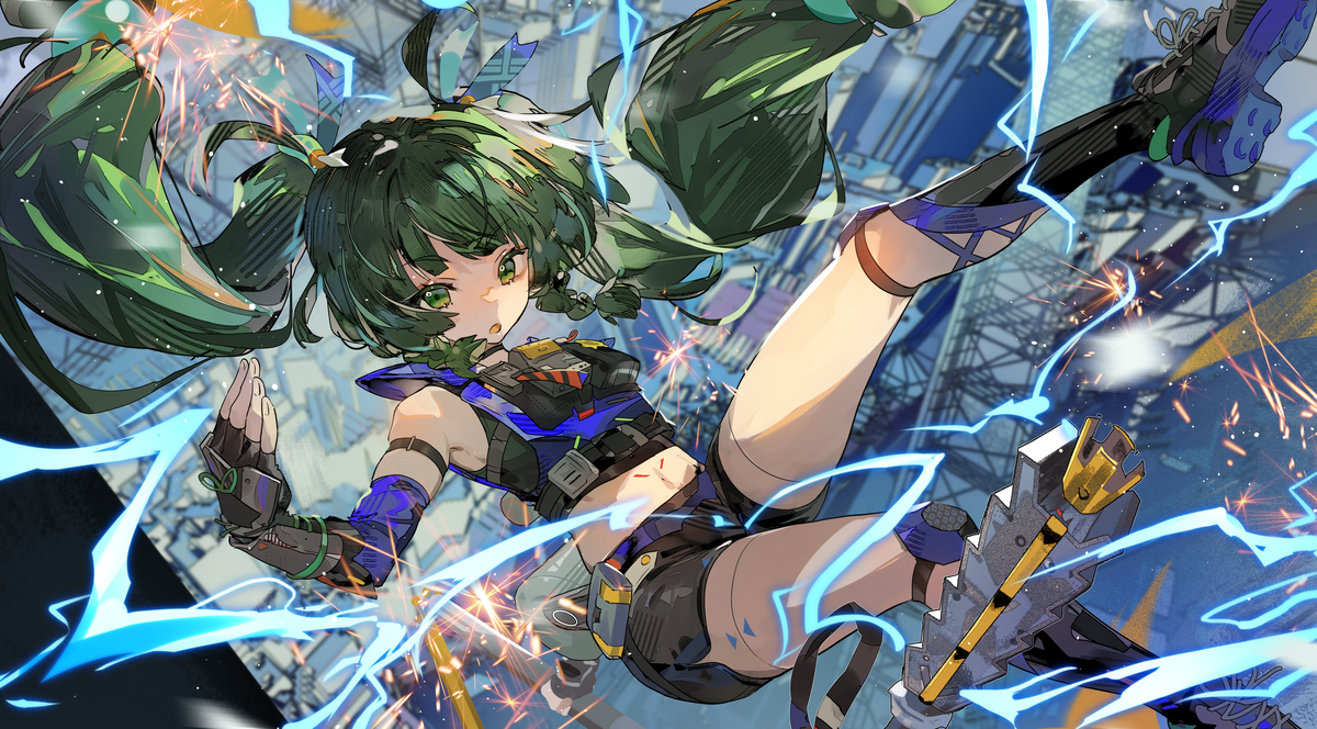 This is a pixiv picture whose title is 青衣.