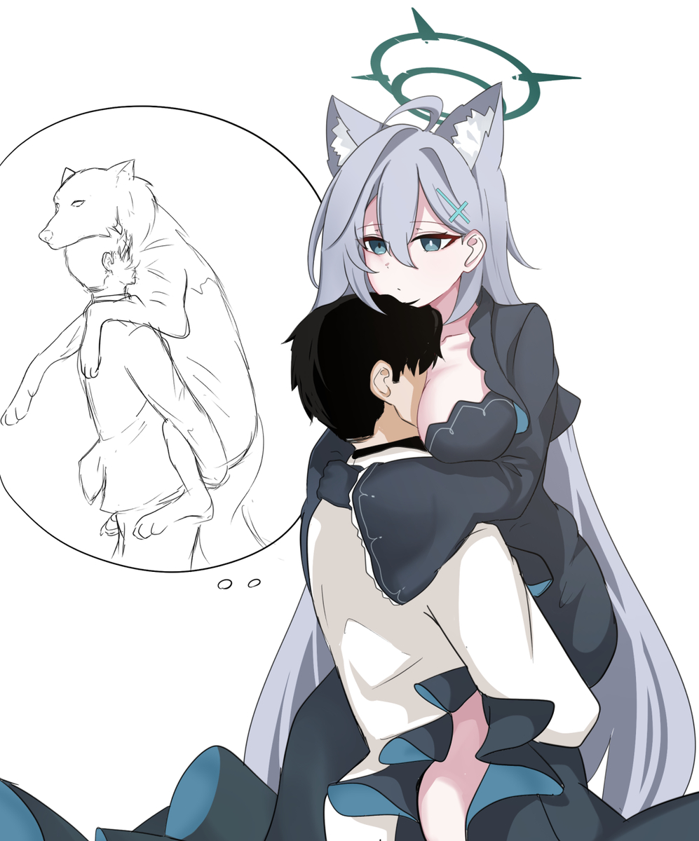 This is a pixiv picture whose title is 언제나 강아지.