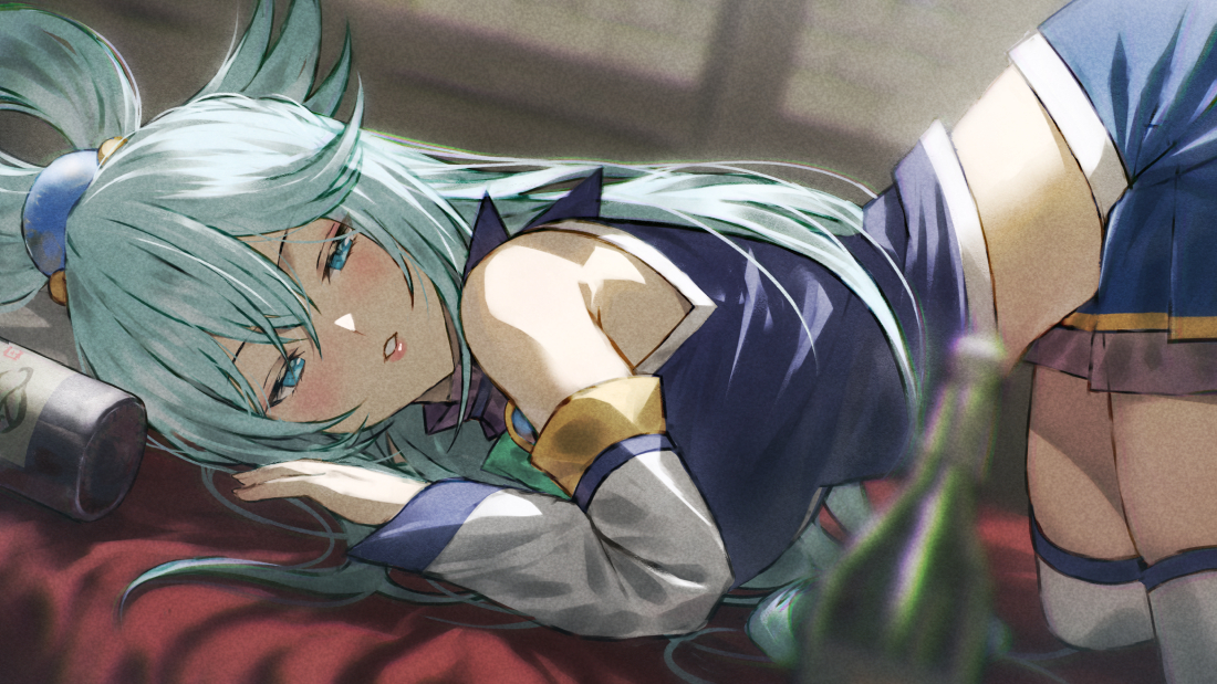 This is a pixiv picture whose title is アクア.