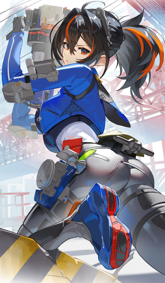 This is a pixiv picture whose title is 朱鳶.
