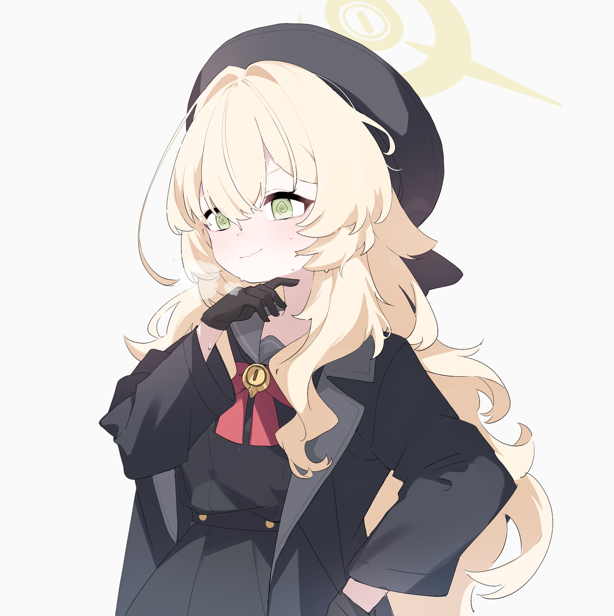 This is a pixiv picture whose title is ニヤニヤ教授.