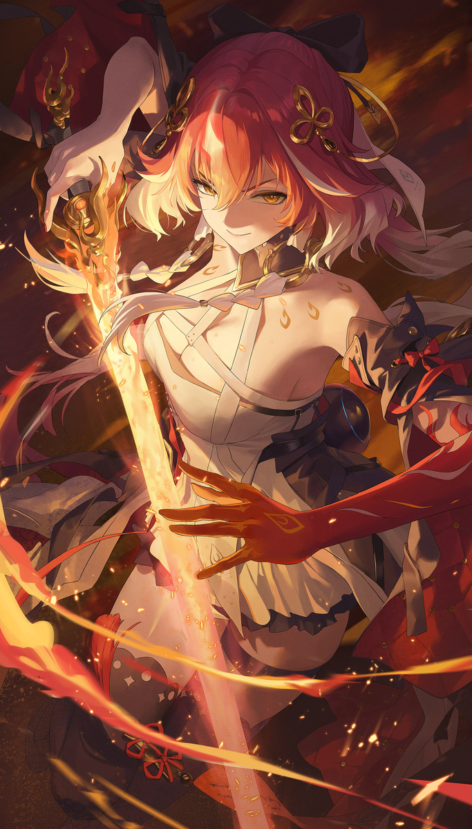 This is a pixiv picture whose title is 长离~.