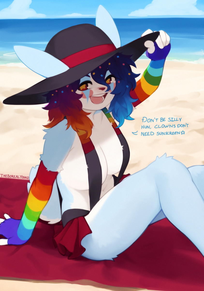 This is a pixiv picture whose title is Beach cupcake.