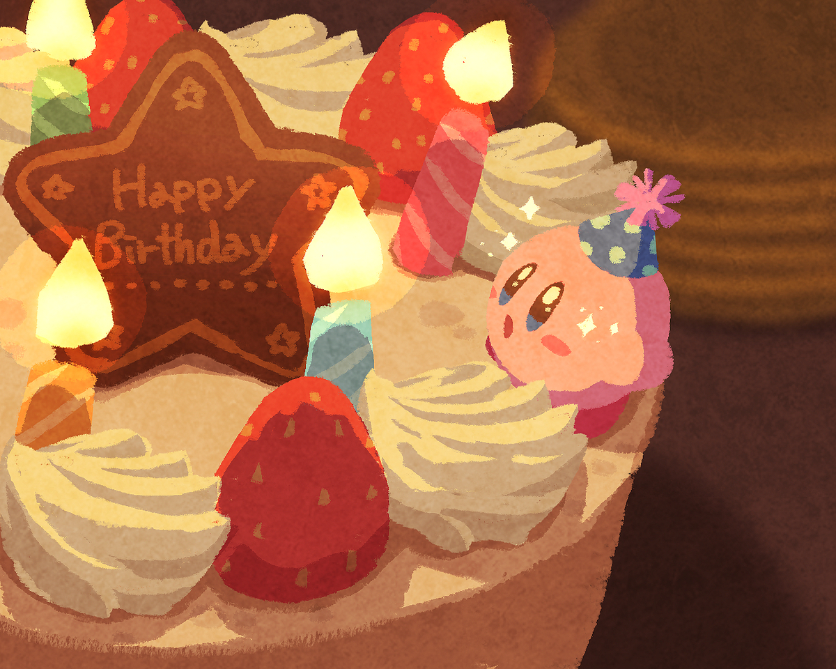 This is a pixiv picture whose title is 誕生日.