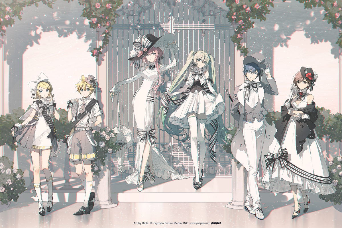 This is a pixiv picture whose title is 初音ミクシンフォニー2024.