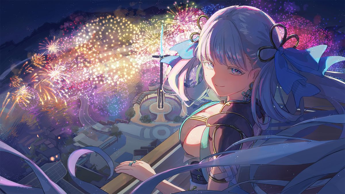 This is a pixiv picture whose title is この場所を守りたいのです.