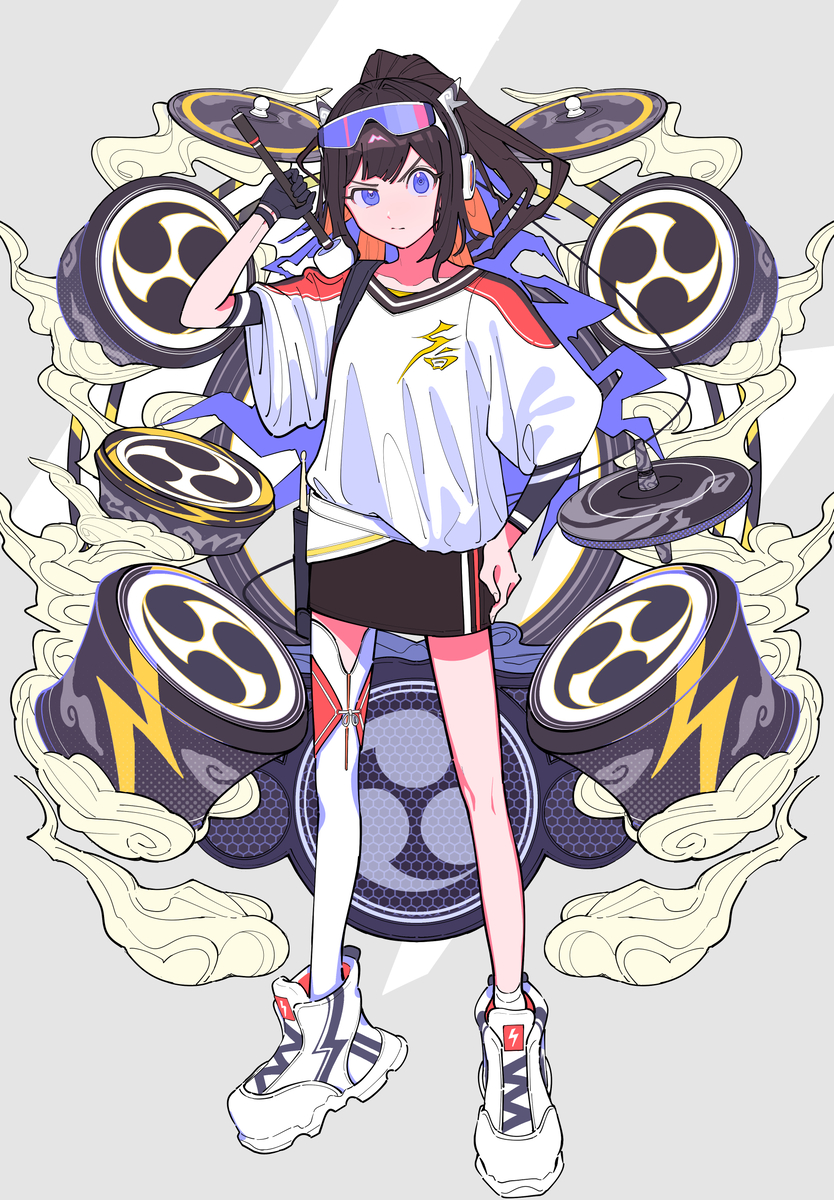 This is a pixiv picture whose title is RAIJIN-CHAN.