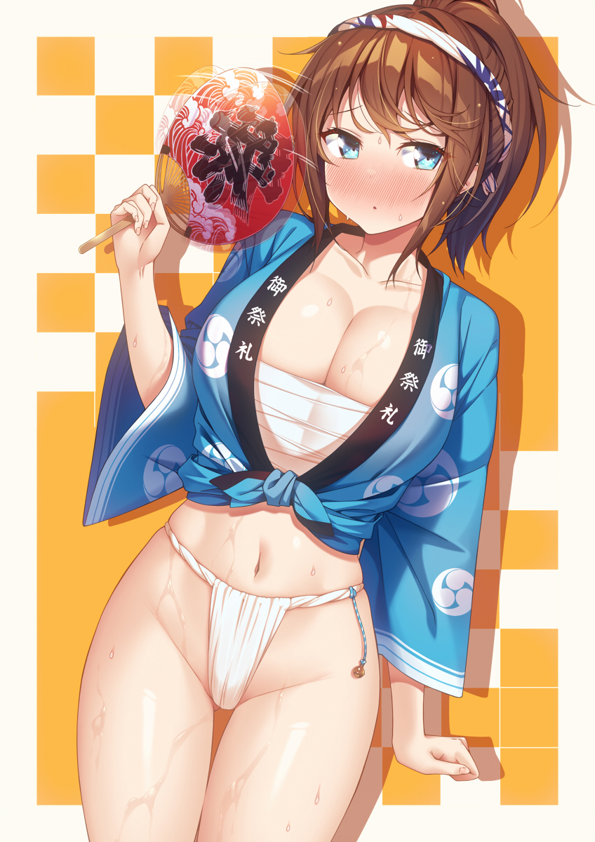 This is a pixiv picture whose title is お祭.