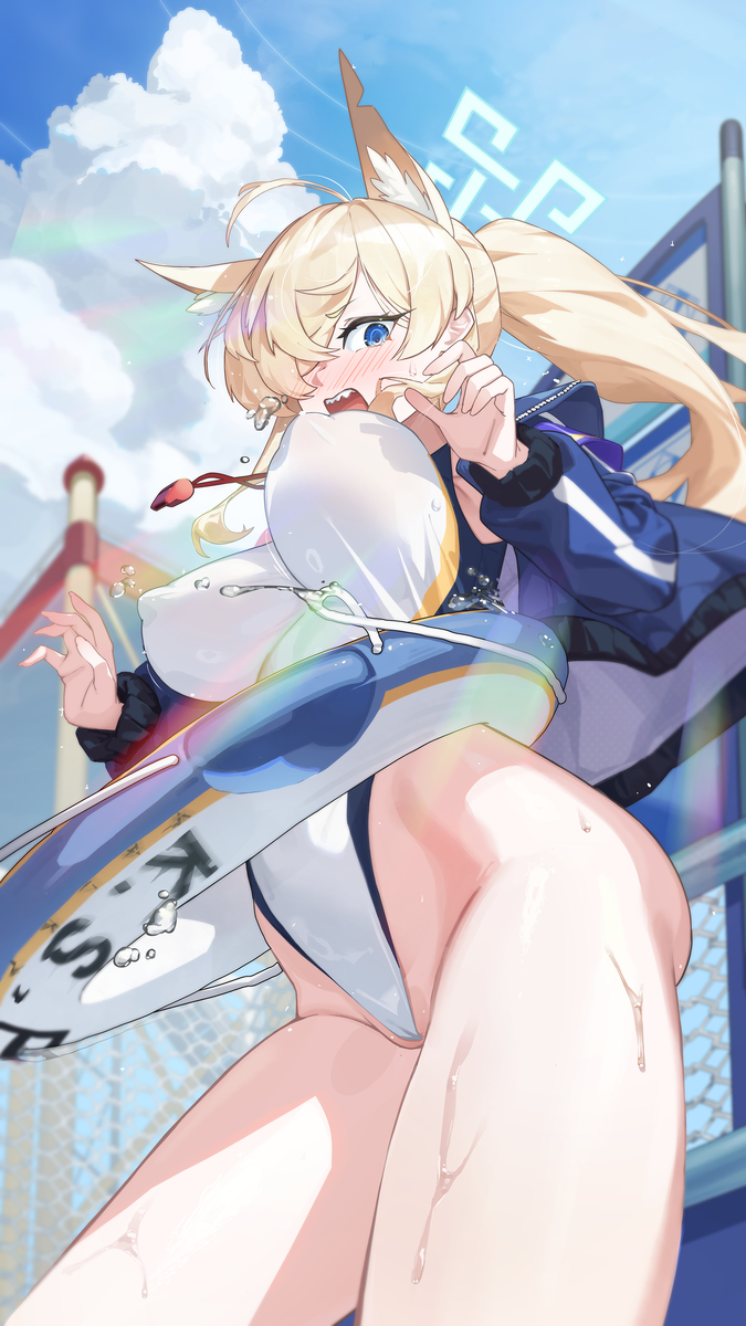This is a pixiv picture whose title is カンナ：「っ！先生？！」.
