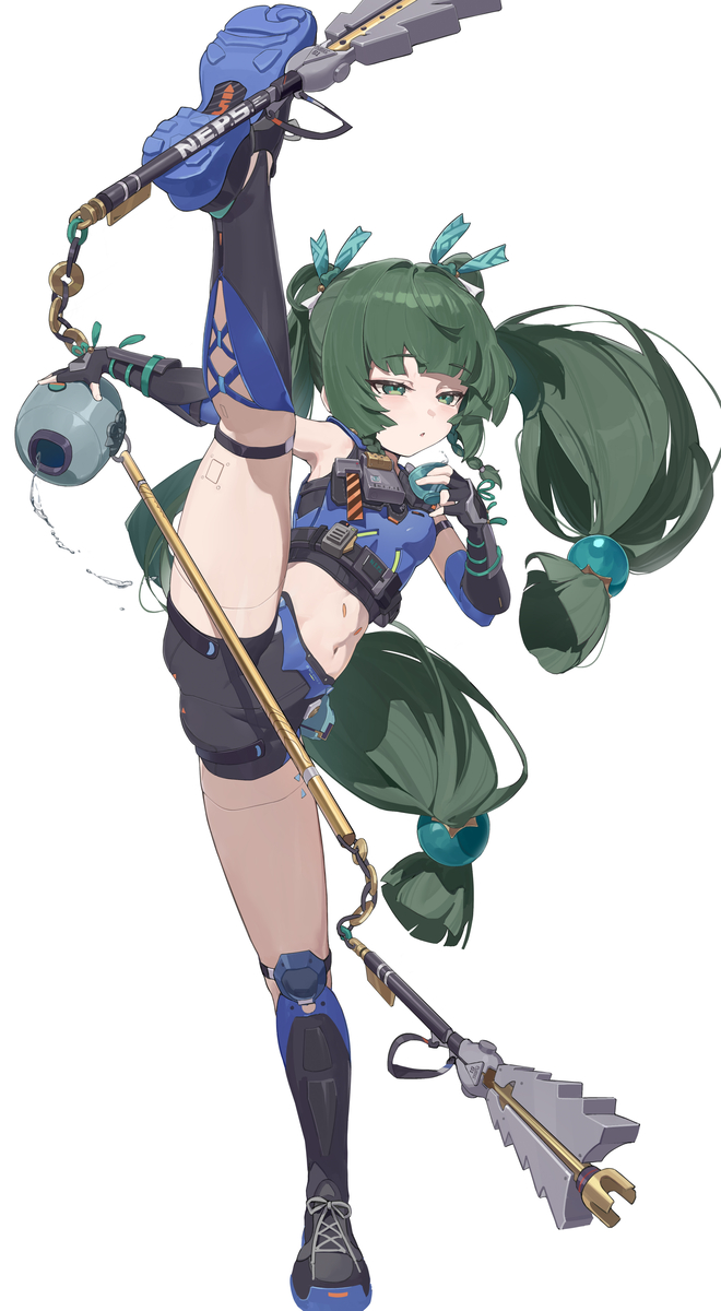 This is a pixiv picture whose title is 青衣.