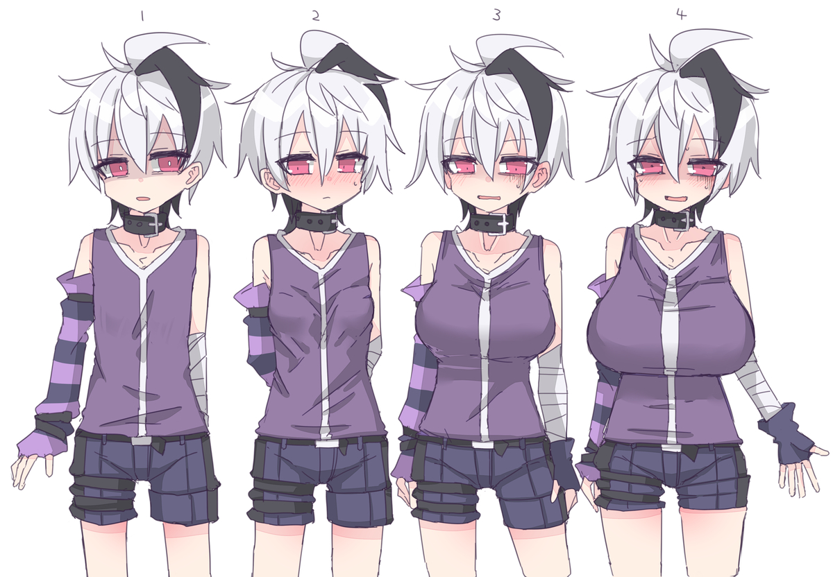 This is a pixiv picture whose title is ふらわのサイズについて.