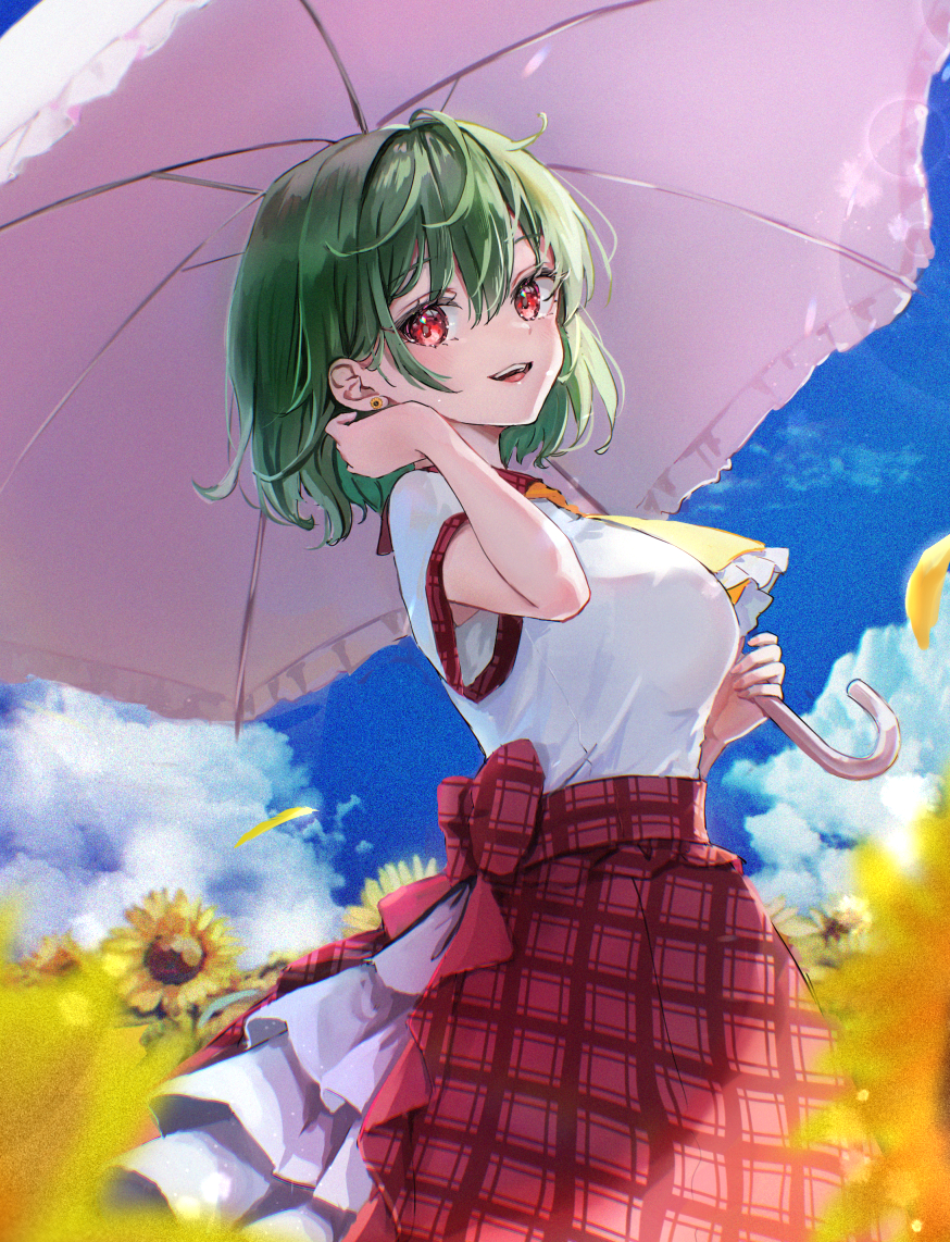 This is a pixiv picture whose title is 人気投票.