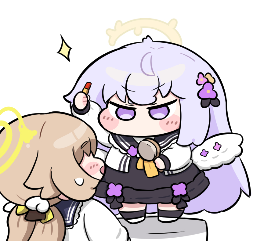 This is a pixiv picture whose title is ᓀ‸ᓂMake up.