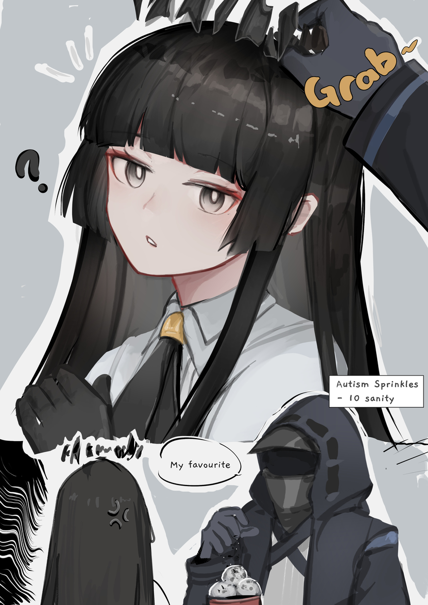 This is a pixiv picture whose title is My favourite.