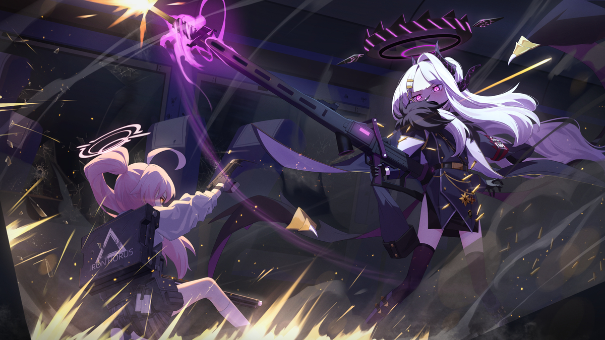 This is a pixiv picture whose title is 最強vs最強.