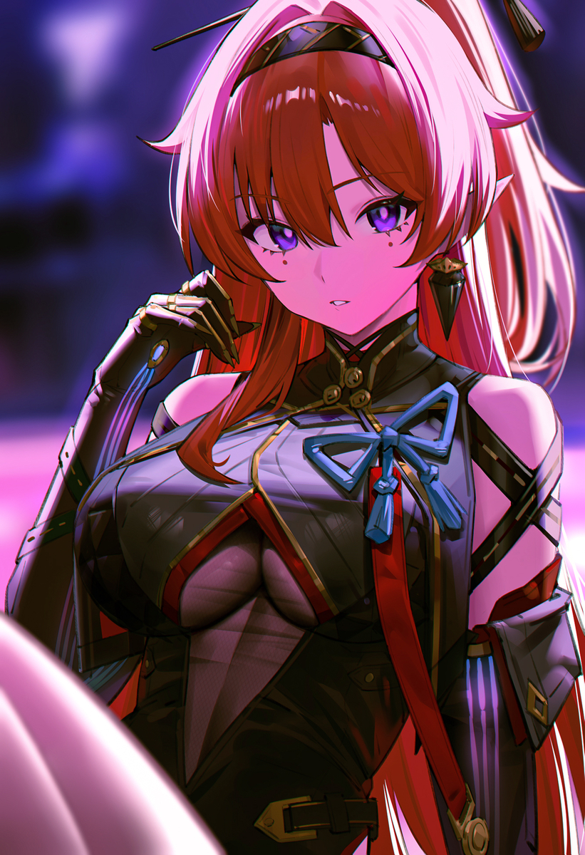 This is a pixiv picture whose title is 吟霖.