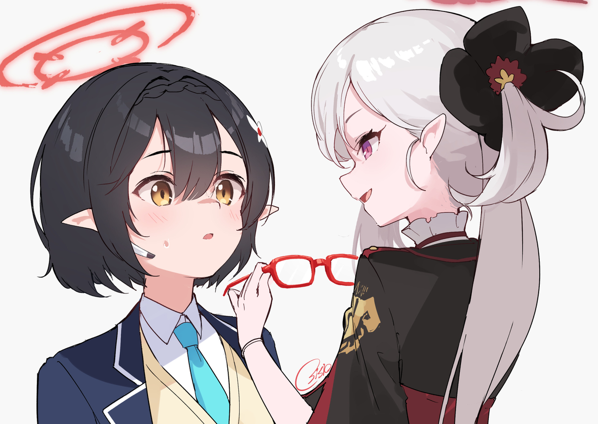 This is a pixiv picture whose title is ブルアカらくがきまとめ2.