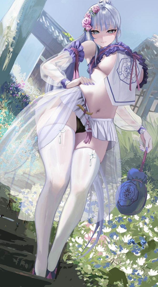 This is a pixiv picture whose title is commission.