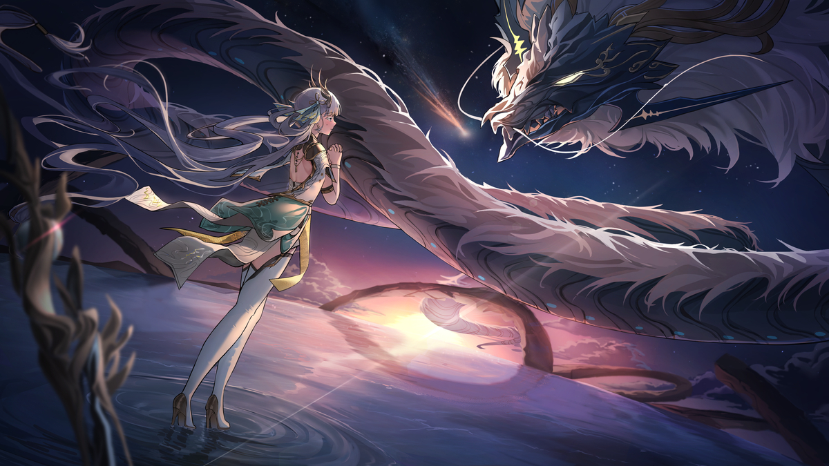 This is a pixiv picture whose title is Fate.