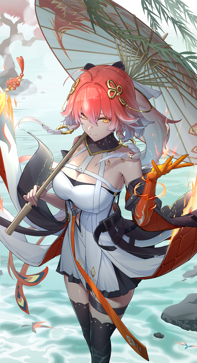 This is a pixiv picture whose title is 长离.