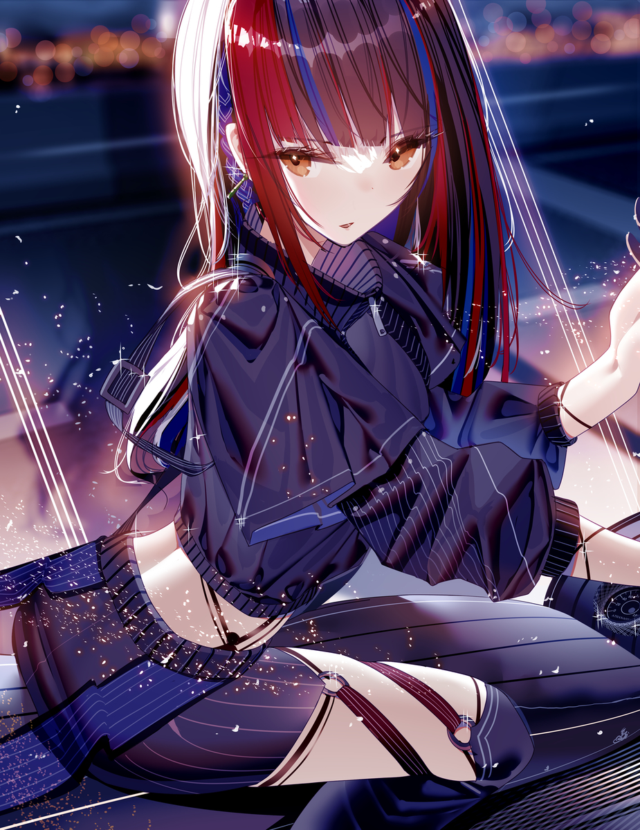 This is a pixiv picture whose title is 叫ぶ、歌.