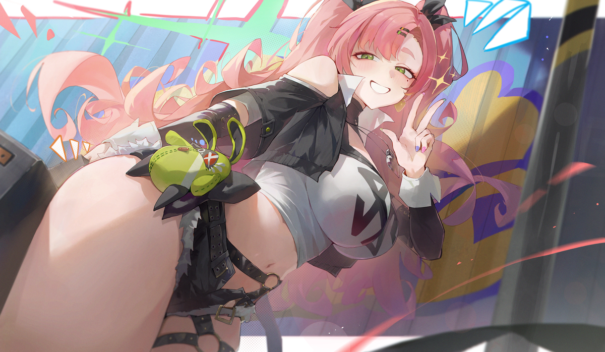 This is a pixiv picture whose title is Nicole.