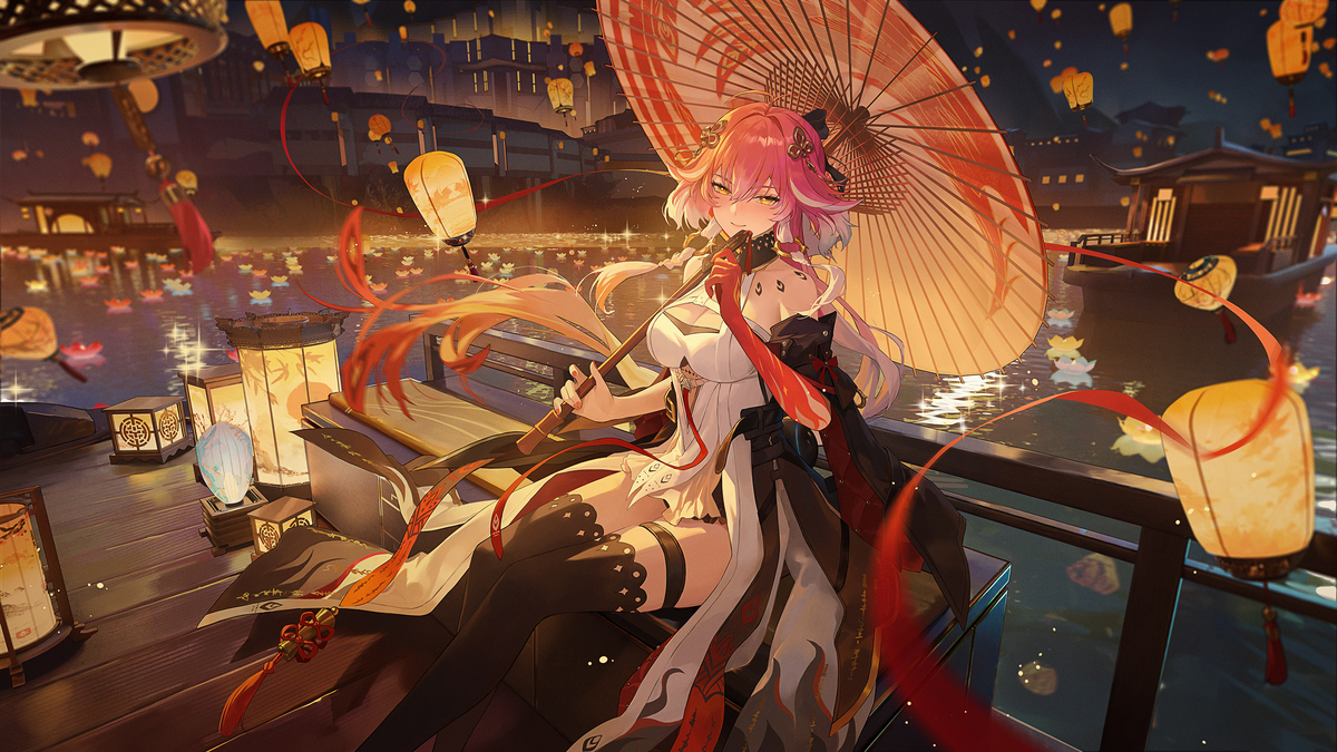 This is a pixiv picture whose title is 长离.