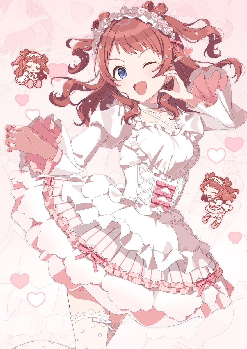 This is a pixiv picture whose title is 🎀.