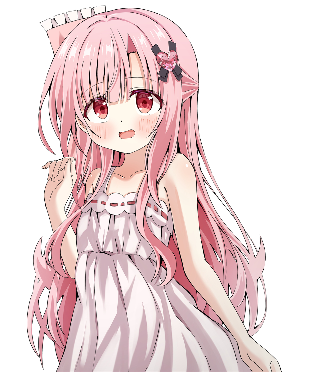 This is a pixiv picture whose title is 白ワンピティナちゃん.