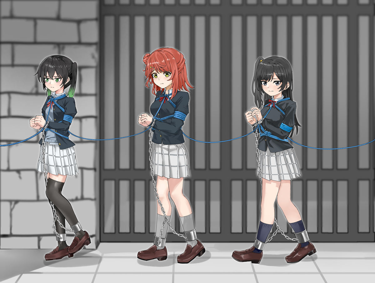 This is a pixiv picture whose title is 虹ヶ咲学園地下牢同好会.