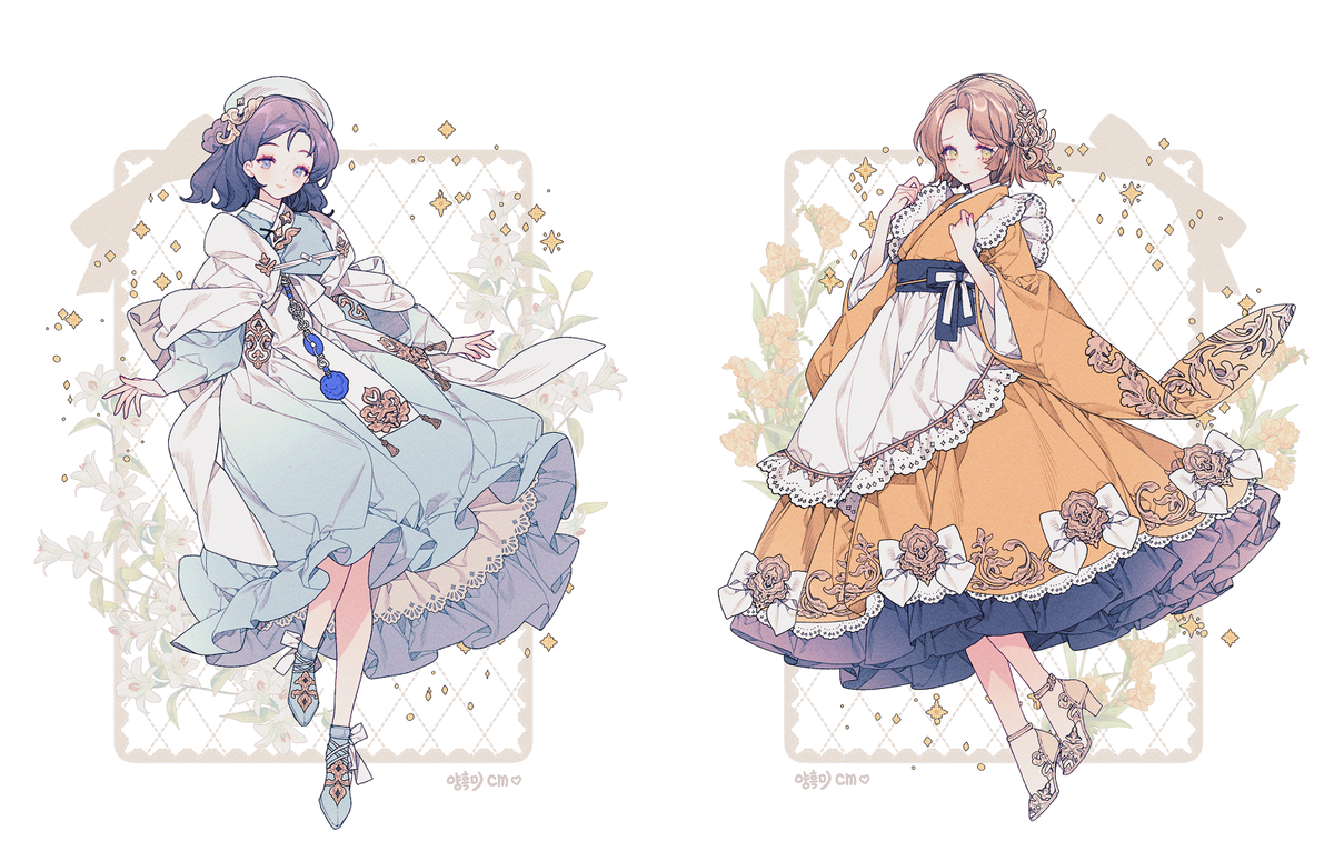 This is a pixiv picture whose title is 🌼cm🌼.