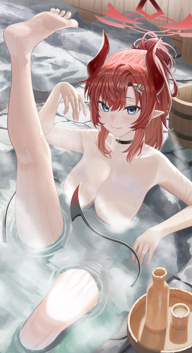 This is a pixiv picture whose title is 58日目, 下倉メグ.