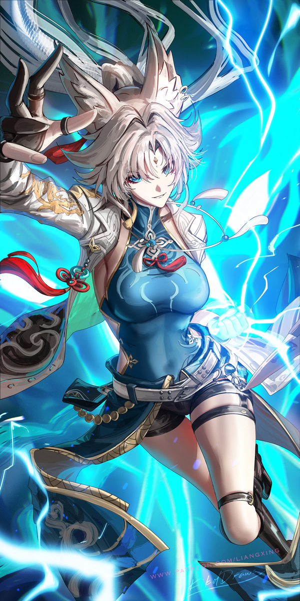 This is a pixiv picture whose title is Feixiao.